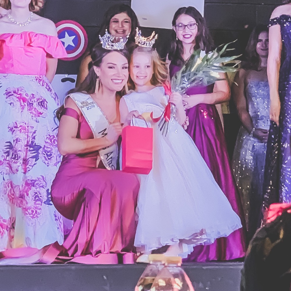 BALL GOWN FLOWER GIRL DRESS WITH HEART CUTOUT